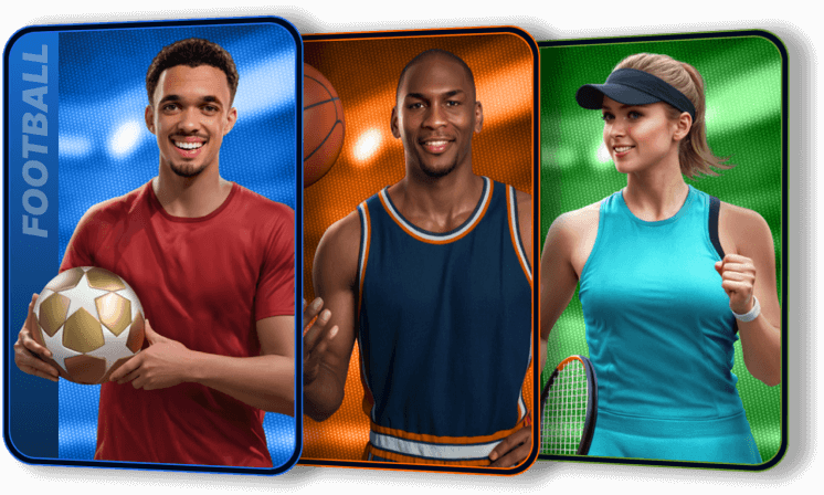 Collage de juegos de Boomerang Casino y deportes