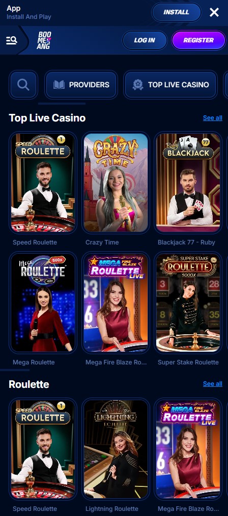 Guía visual para añadir Boomerang Bet a la pantalla de inicio en Android